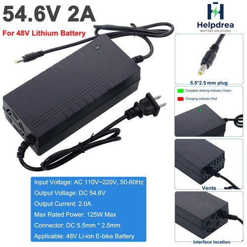 Smart charger dc - 54.6v,
