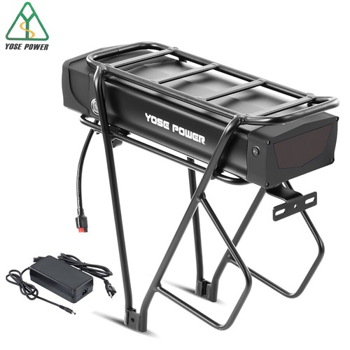 Rear rack ebike battery - rear, 48v