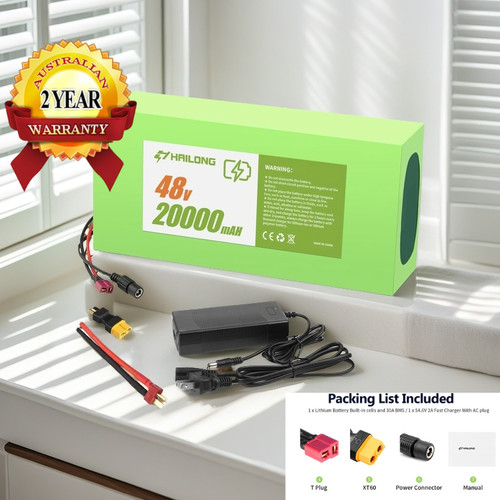 Ebike battery 24v 36v 48v - 48v, 52v