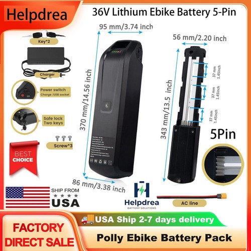 36v hailong lithium ebike - 36v,
