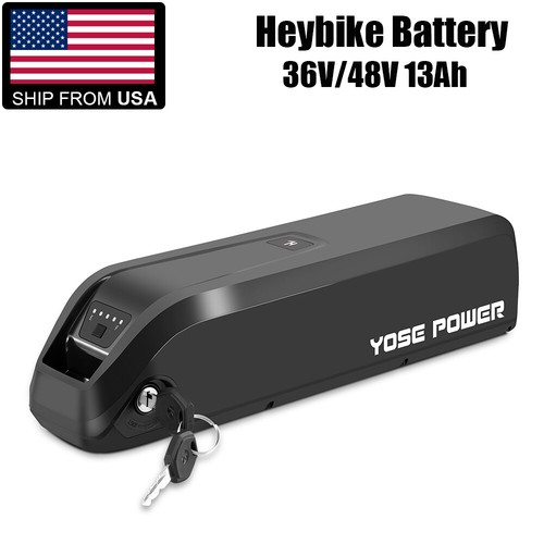 Heybike battery 36v 48v - heybike,