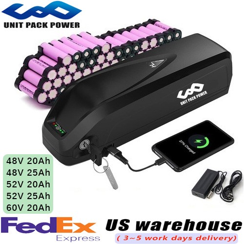 Ebike battery 48v 52v 60v - 52v, 72v